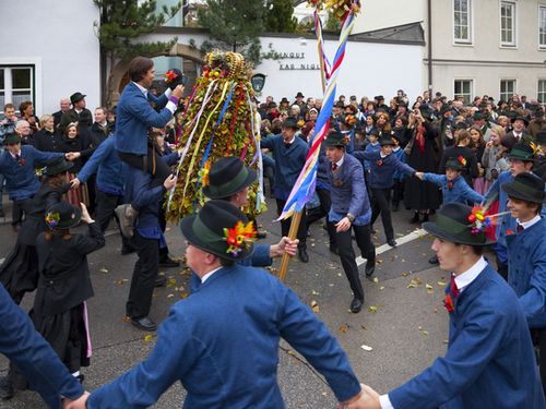 The The Vineyard Guards´ Procession in Perchtoldsdorf