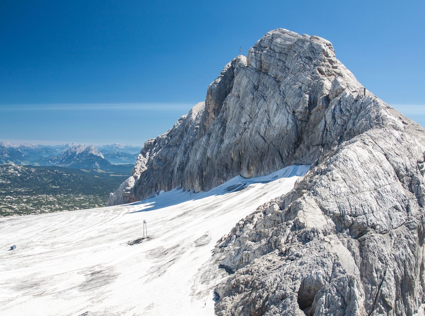 Hoher Dachstein mit Gletscher