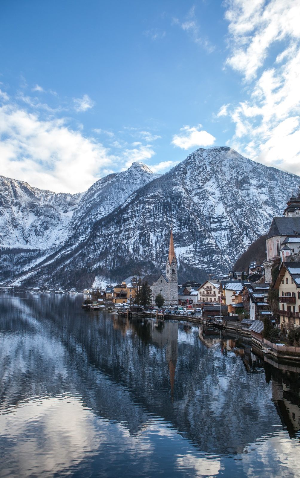 Hallstatt im Winter