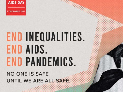 World Aids Day 01.12. – END INEQUALITIES. END AIDS. END PANDEMICS.