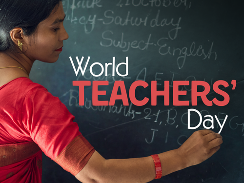 World Teacher’s Day / Weltlehrer*innentag 2024 