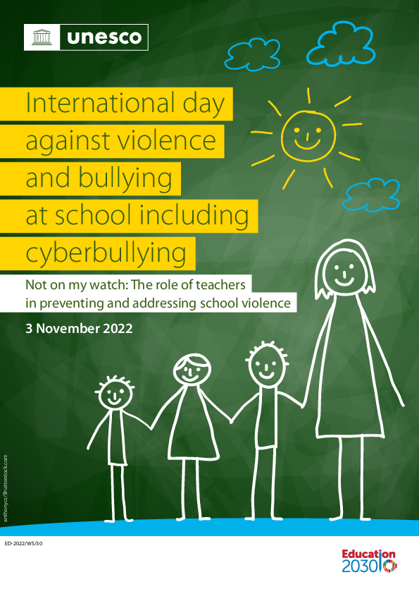 Int. Day gegen Gewalt und Mobbing in der Schule