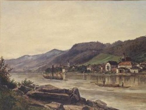Jakob von Alt: 55 Ansichten der Donau von Engelhartszell bis Wien