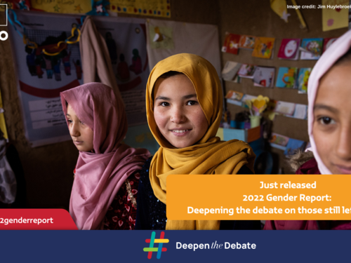 Gender-Bericht 2022: Deepening the debate on those still left behind