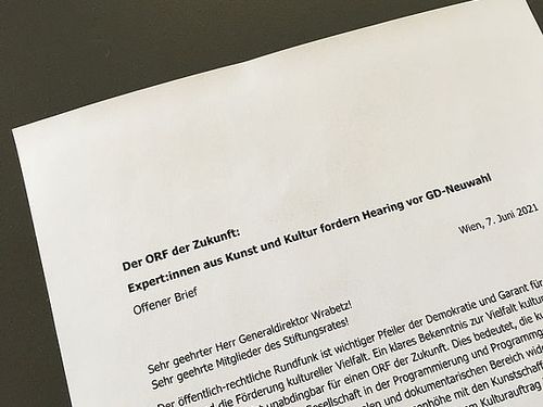 Der ORF der Zukunft: Expert*innen aus Kunst und Kultur fordern Hearing vor der ORF-Wahl
