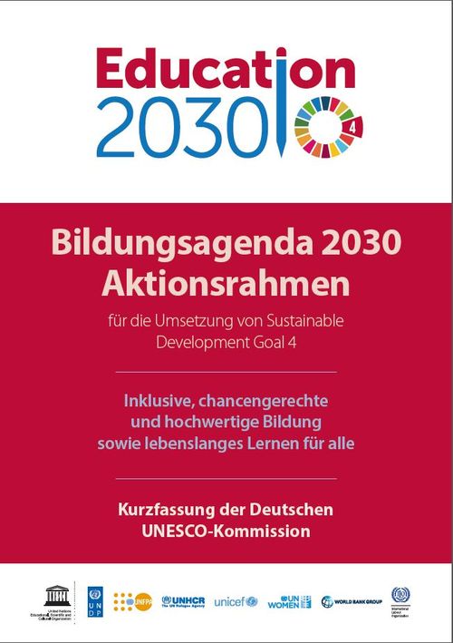 Bildungsagenda 2030 Aktionsrahmen