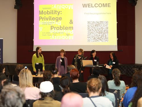 Symposium "Mobility: Privilege and Problem" in pictures