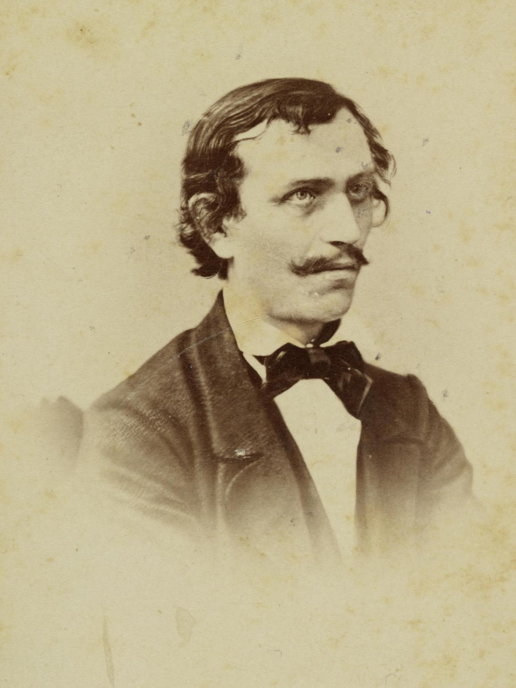Franz Michael Felder - Porträt Fotografie, Leibzig 1867