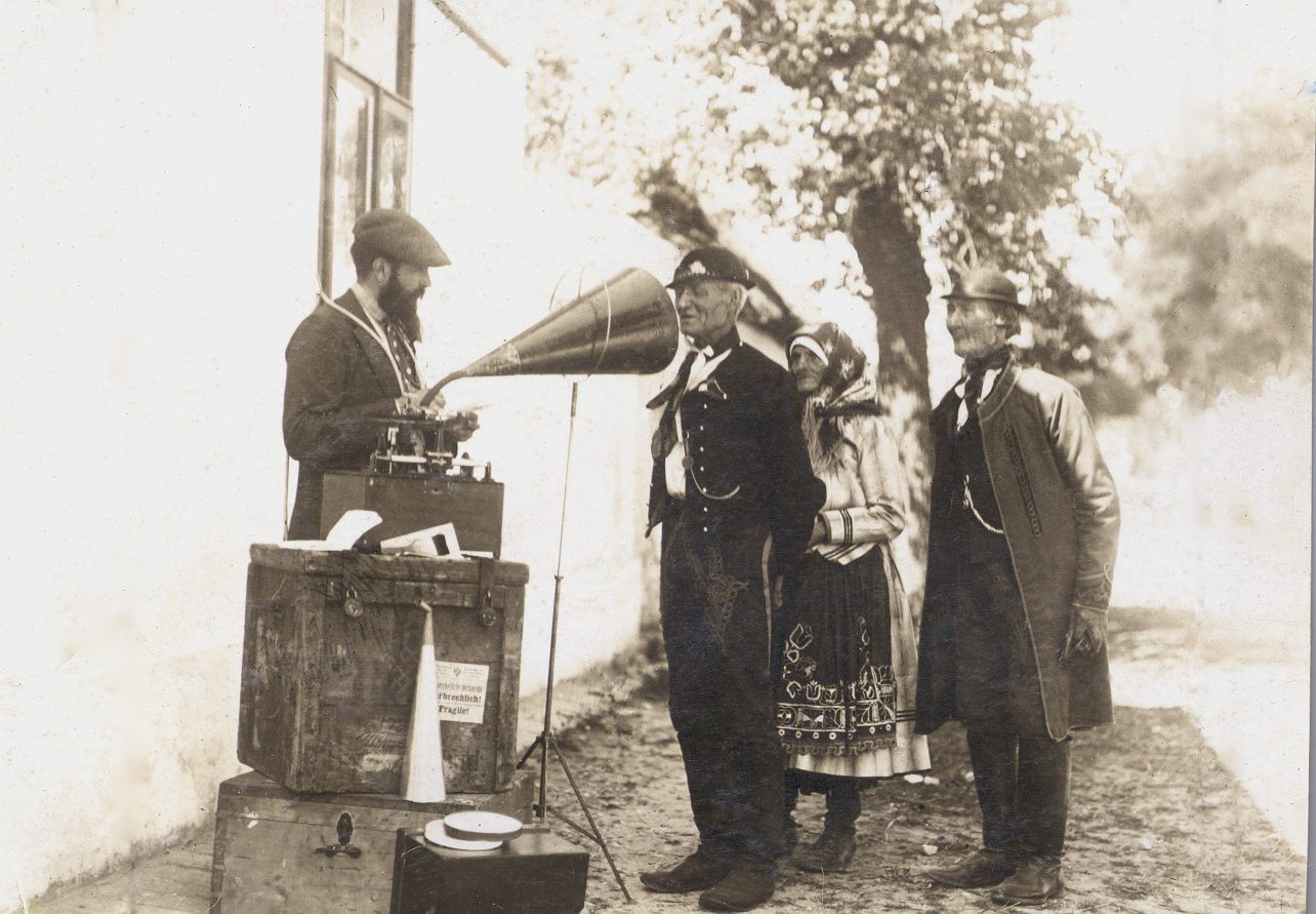 A recording of Croatian folk songs; Gutenfeld, Moravia, 1910