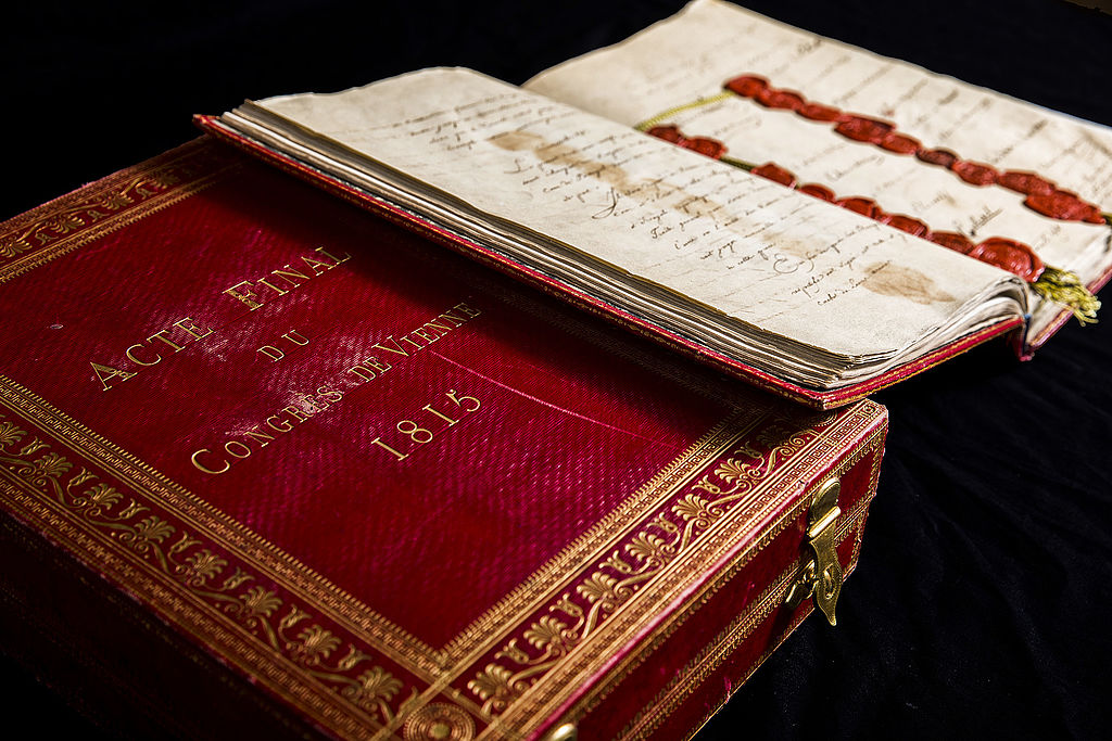 Final Document of the Congress of Vienna; 1815